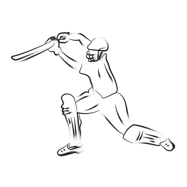 场上的击球手板球击球手图片下载