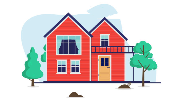 房子矢量图图片下载