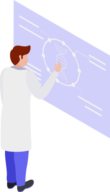 科学家DNA研究组成图片下载
