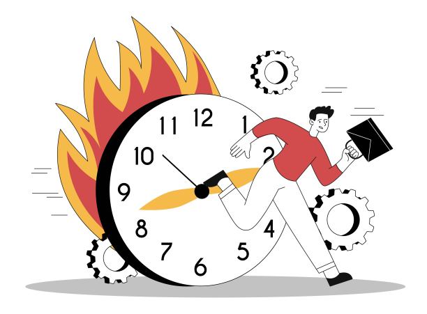 繁忙的商人概念图片下载