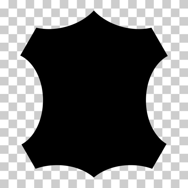 皮衣时尚皮衣图标，动物材质图形标志，纹理设计矢量插图图片下载