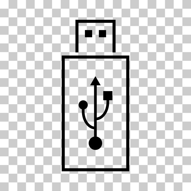 Usb图标技术连接设备标志图片下载