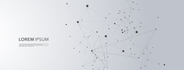 抽象几何分子设计美丽集图片下载