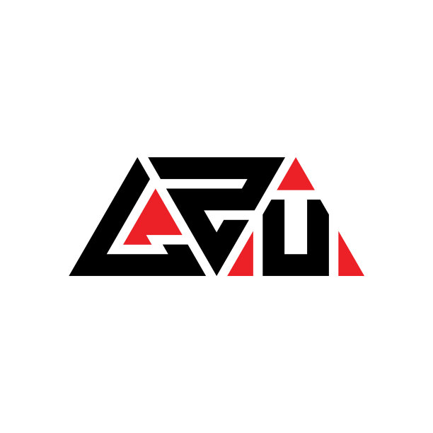 Lzu三角形字母标志设计用三角形图片下载