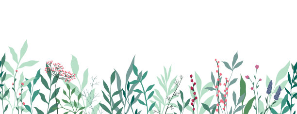 无缝的水平边界抽象艺术与图片下载