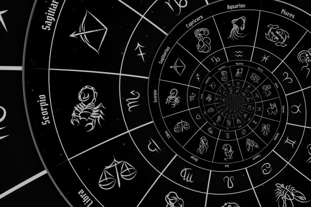 抽象的旧概念背景的神秘主义，占星术，幻想图片下载