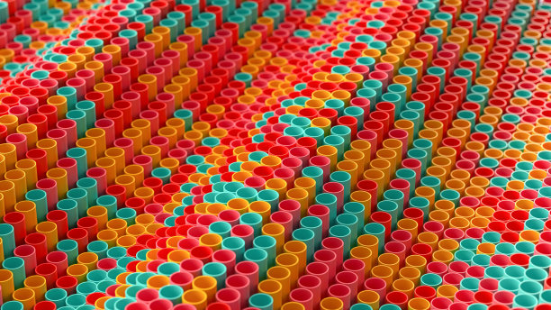 抽象圆管管道背景图片下载