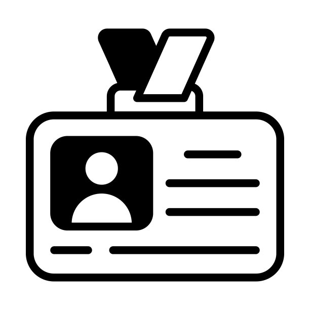 学生卡图标孤立在白色背景图片下载