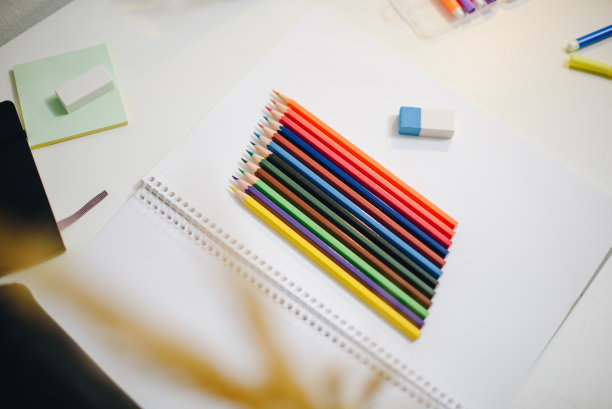 学校供应静物库存照片图片下载