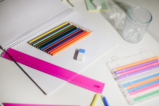 学校供应静物库存照片图片下载