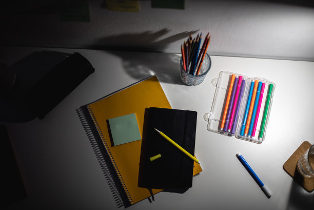 学校供应静物库存照片图片下载