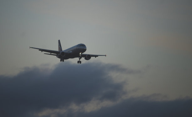 天空中的飞机图片下载