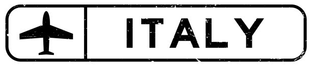 Grunge黑色意大利字与平面图标方形图片下载