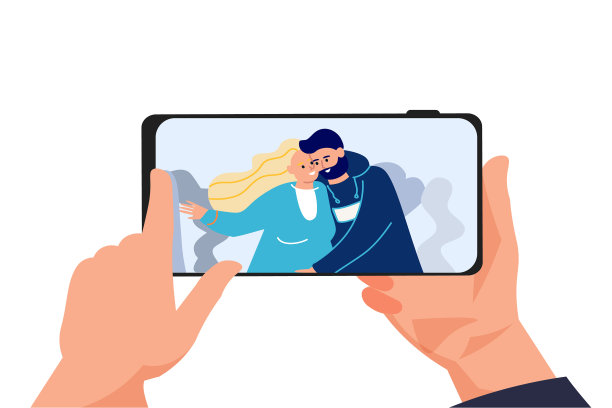 家庭摄影夫妇拥抱手机摄影图片下载