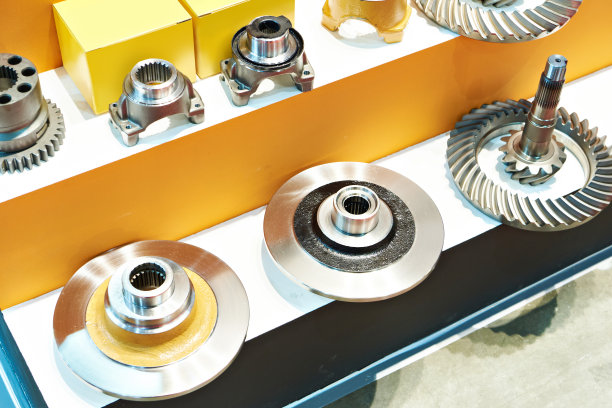 储存的金属制动盘图片下载