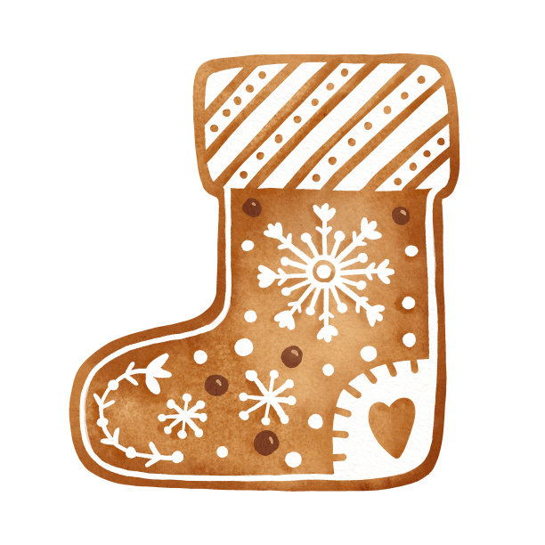 姜饼袜子图片下载