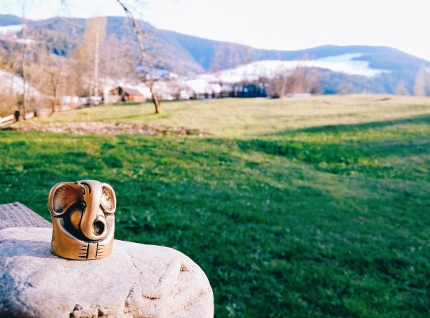 象头神小雕像，在背景中图片下载