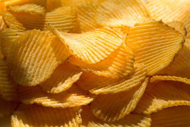 快餐的概念。芯片。食品的背景图片下载