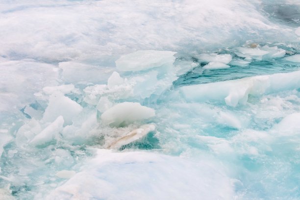 加拿大北极的浮冰图片下载