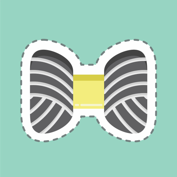 不干胶线切绞纱适用图片下载