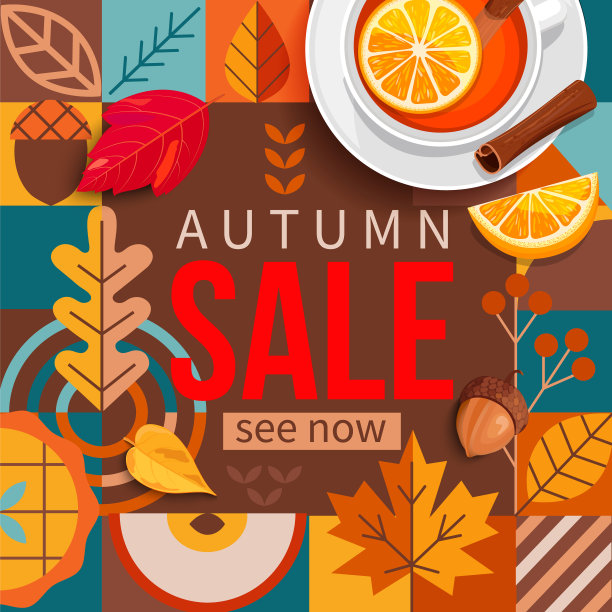 秋售2022横幅。图片下载