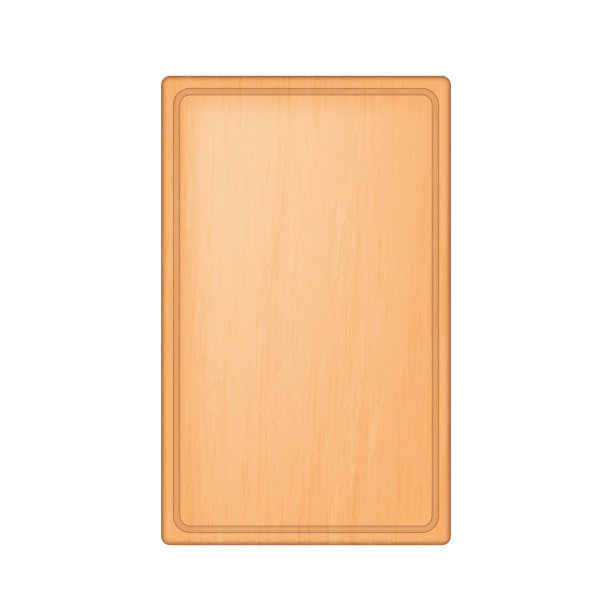 逼真的木制砧板，用于家庭或餐厅厨房的肉、鱼或蔬菜图片下载