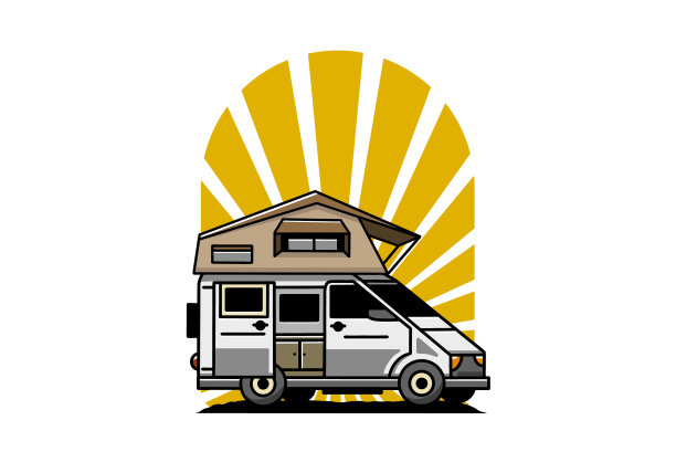 露营车车顶设计图片下载