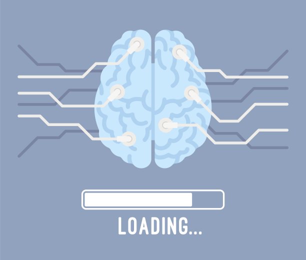 大脑和信息加载过程图片下载