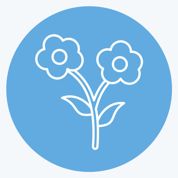 蓝色是城市公园的象征图片下载