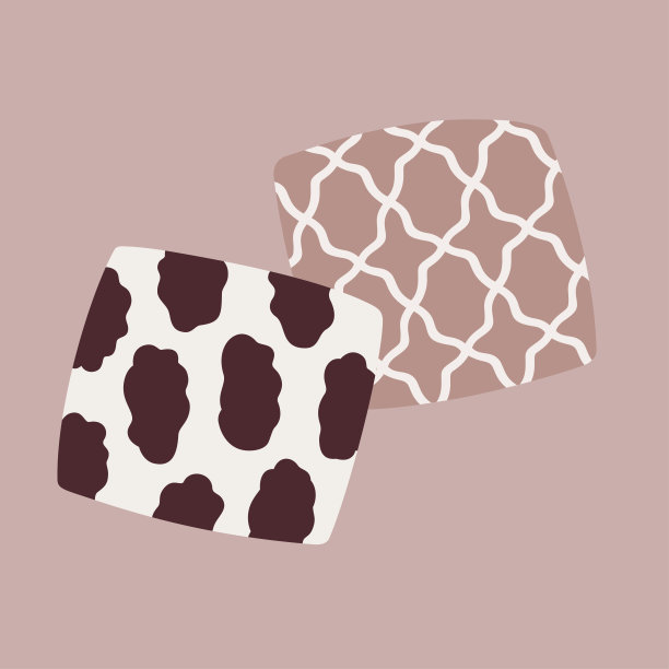 那种波西米亚风格的室内枕头图片下载