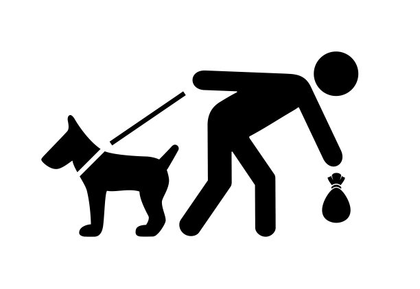 请收拾好你的狗向量符号图片下载