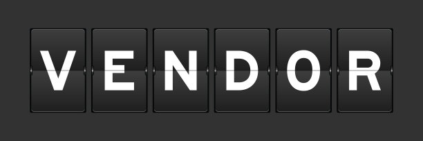 黑色模拟翻板与字供应商在灰色背景图片下载