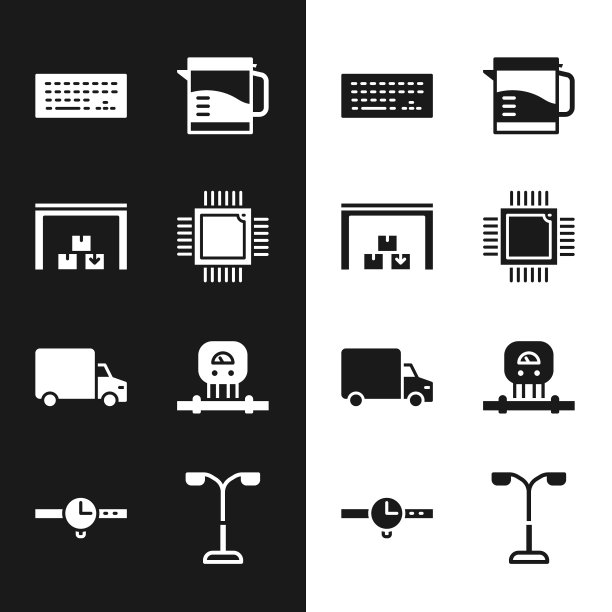 集处理器与微电路CPU仓库图片下载