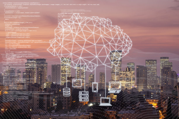 云计算数据技术互联城市图片下载