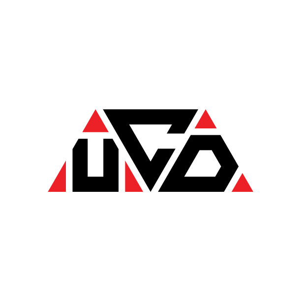 Ucd三角形字母标志设计用三角形图片下载