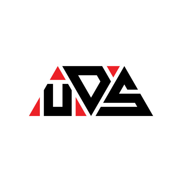 Uds三角形字母标志设计采用三角形图片下载