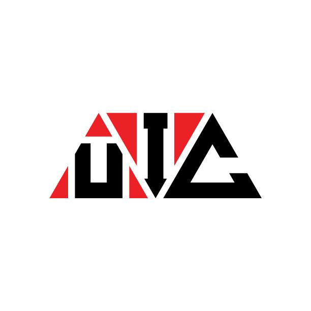 Uic三角形字母标志设计用三角形图片下载