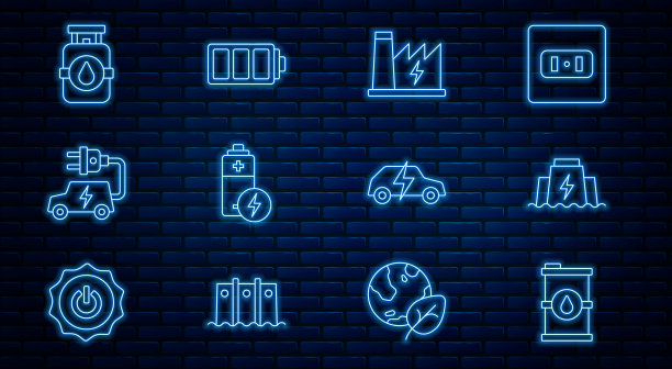 立线生物燃料桶水电大坝图片下载