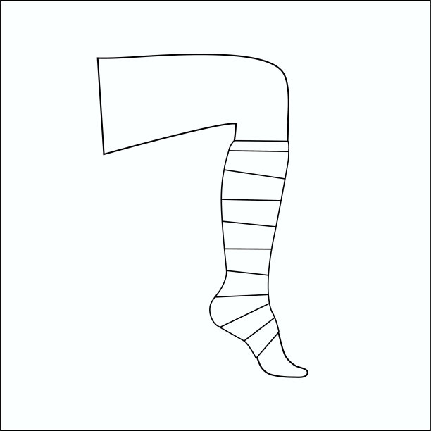 腿绷带包装图片下载