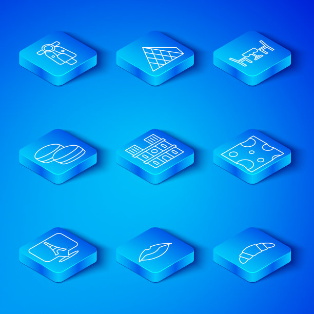 巴黎圣母院埃菲尔铁塔图片下载