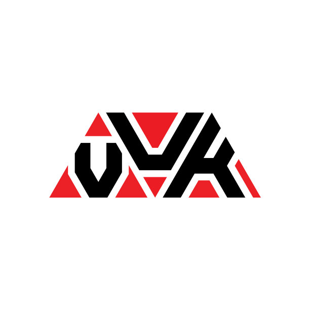 Vuk三角形字母logo设计用三角形图片下载