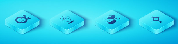 设等距阴阳符号过年图片下载