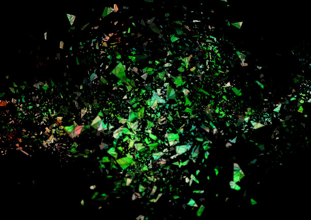 夜空中闪烁着无数星星的抽象背景图片下载