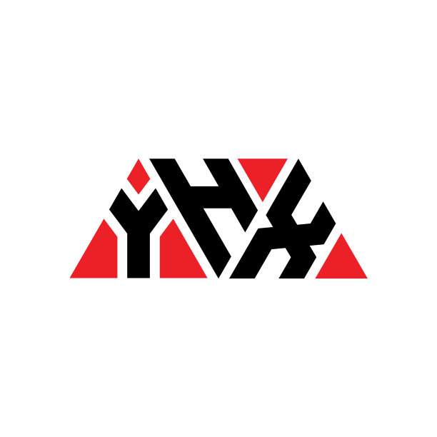 Yhx三角形字母logo设计用三角形图片下载