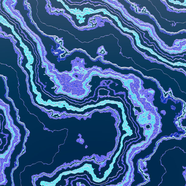 3 d渲染。沙子的质地从蓝色的条纹。夏天的背景。图片下载