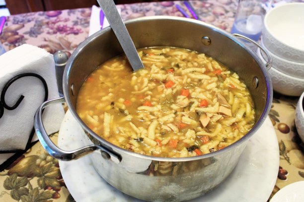 免版费照片-网站、博客或菜单的最佳食品艺术背景-奇妙的锅母亲的美味鸡肉浓汤温暖一个家庭在寒冷的冬天-鸡汤的灵魂-非常好的汤背景-迷人的食物图片图片下载