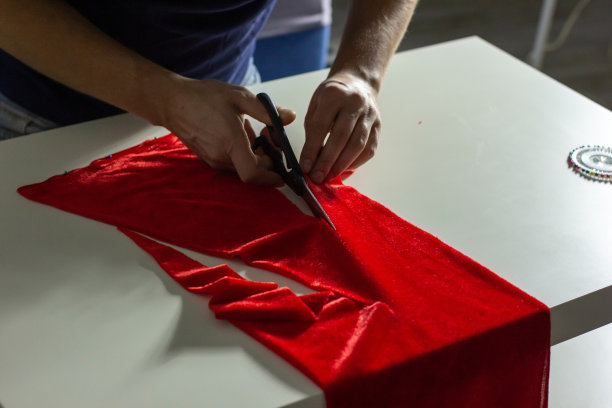 自制缝制的圣诞帽图片下载