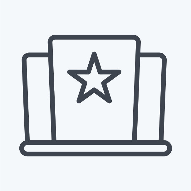 图标酒店适合教育符号线图片下载