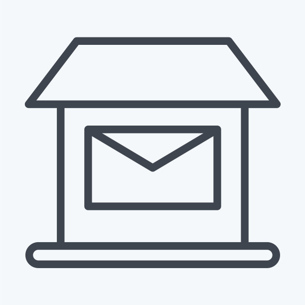 图标邮局适合教育标志图片下载