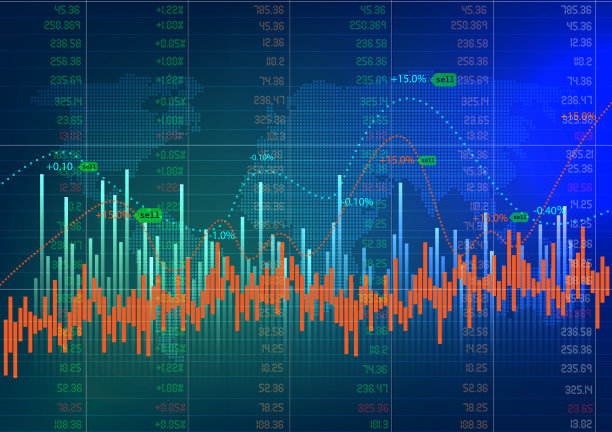 摘要股票市场金融交易背景图图片下载